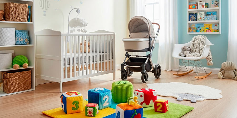 um quarto infantil 