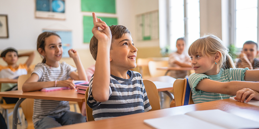 alunos em sala 
